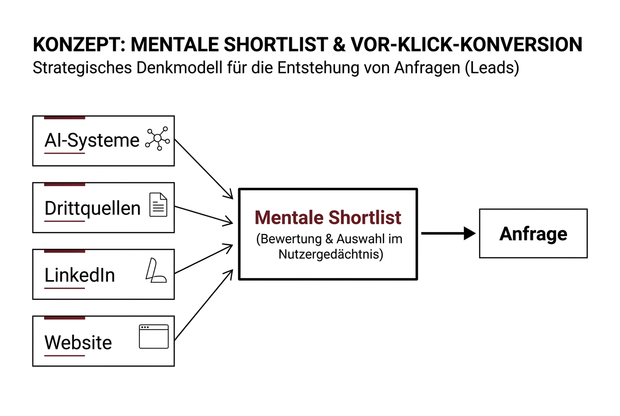 KI verschiebt Conversion nach vorn: Warum Ihre Website zur Reputations-Infrastruktur wird KI verschiebt Conversion nach vorn: Warum Ihre Website zur Reputations-Infrastruktur wird (Gemini/ Roessler ProResult)