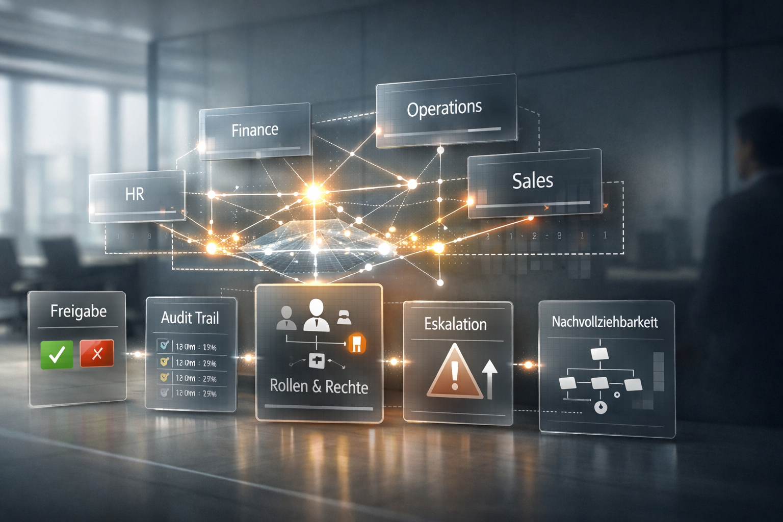KI-Agenten Governance: Warum ein Assessment nicht reicht KI-Agenten Governance (Bild: Dall-E)